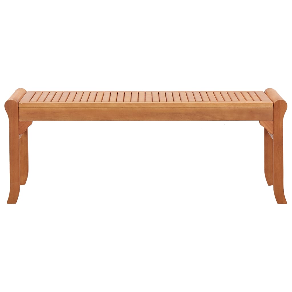 Tuinbank 2-Zits 20 Cm Massief Eucalyptushout 120 x 44 x 45 cm