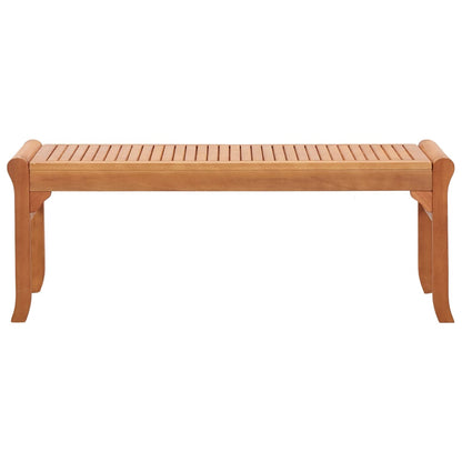 Tuinbank 2-Zits 20 Cm Massief Eucalyptushout 120 x 44 x 45 cm