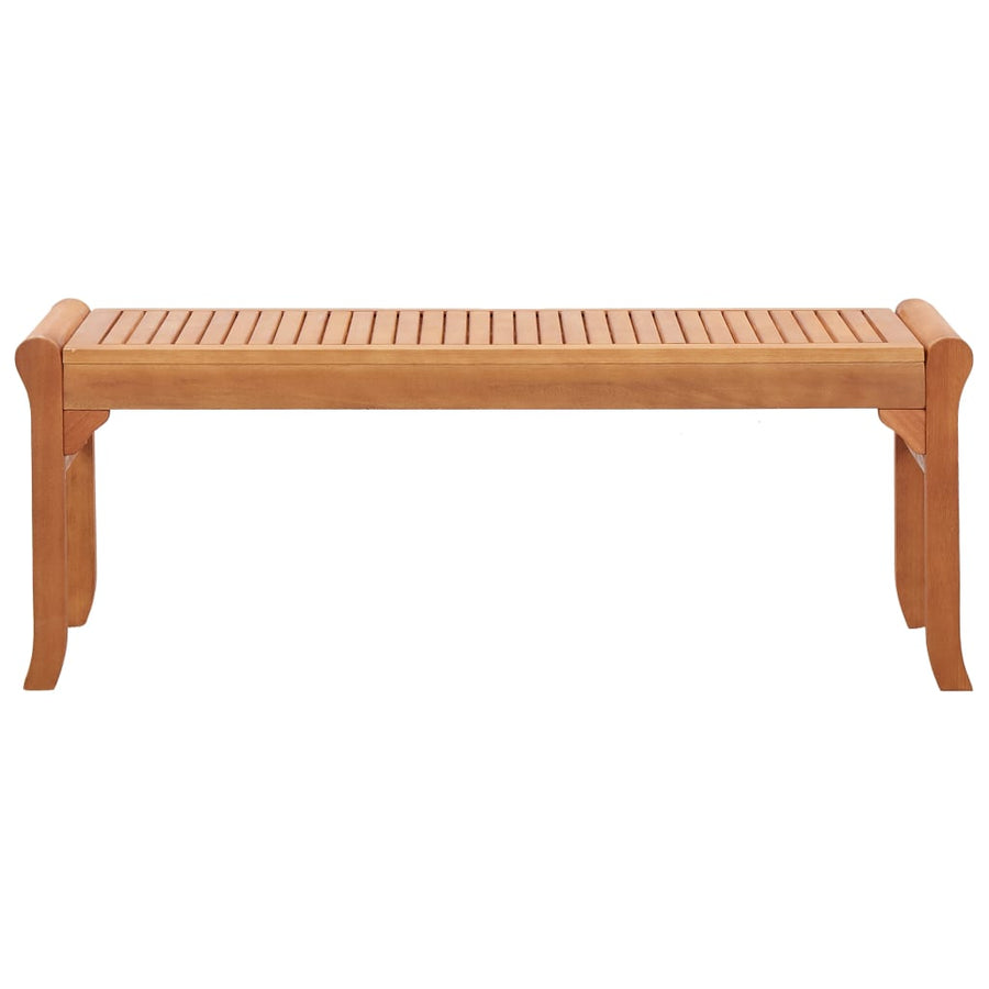 Tuinbank 2-Zits 20 Cm Massief Eucalyptushout 120 x 44 x 45 cm