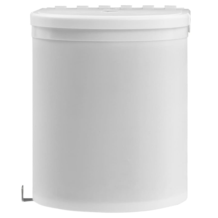 Keukenvuilnisbak ingebouwd 12 L kunststof 26.5 x 29.5 cm Wit