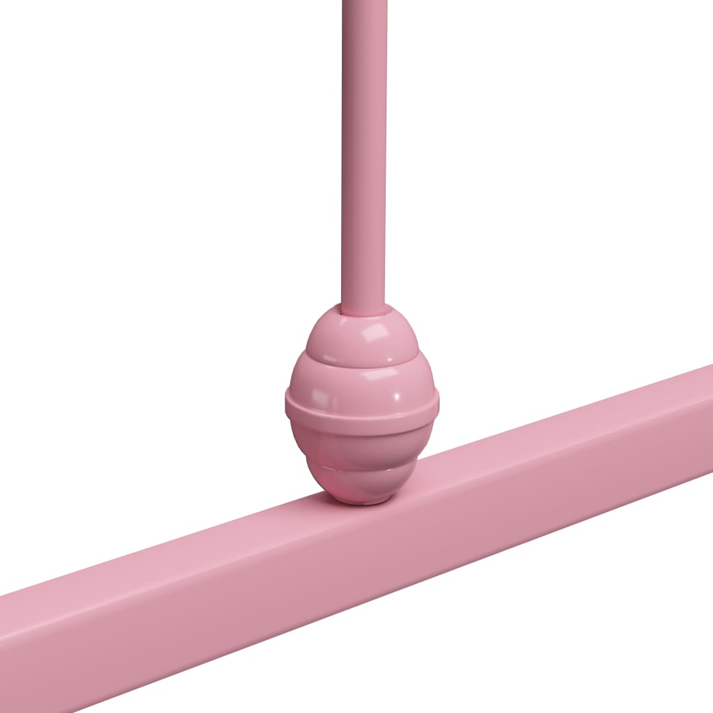 Bedframe Metaal 140 x 200 cm Roze