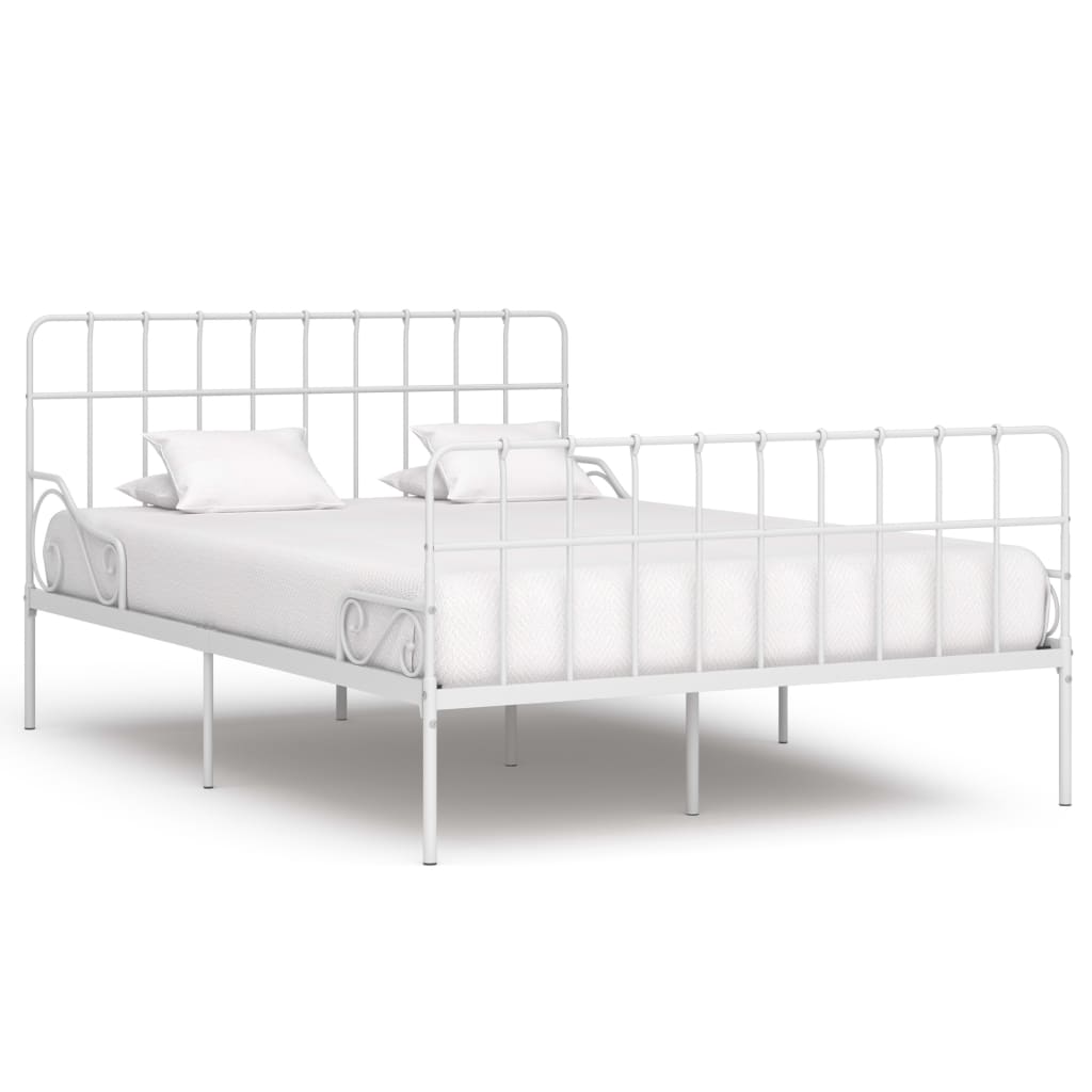 Bedframe Met Lattenbodem Metaal 120 x 200 cm