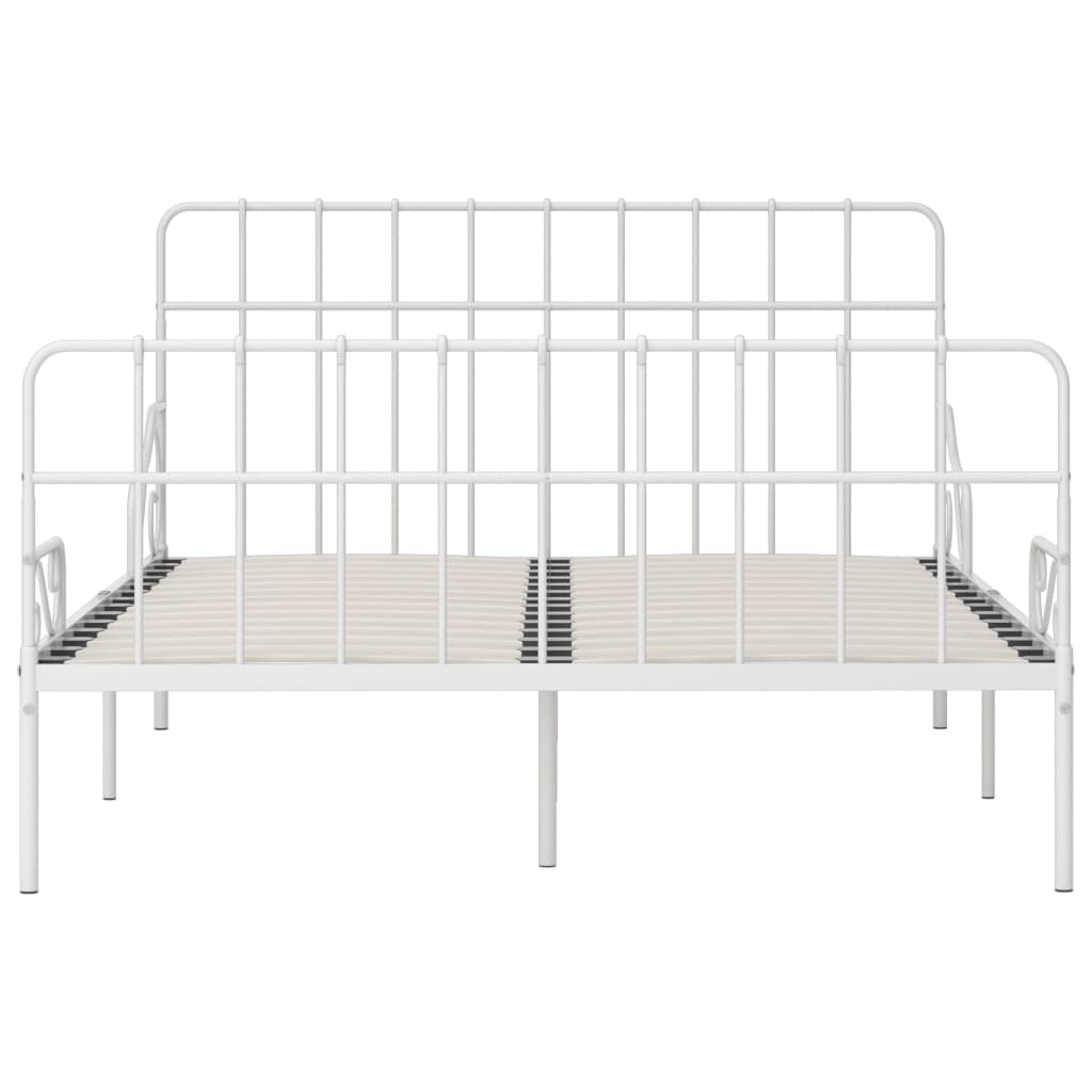 Bedframe Met Lattenbodem Metaal 120 x 200 cm