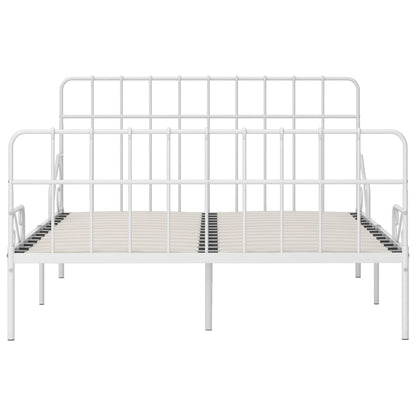 Bedframe Met Lattenbodem Metaal 120 x 200 cm
