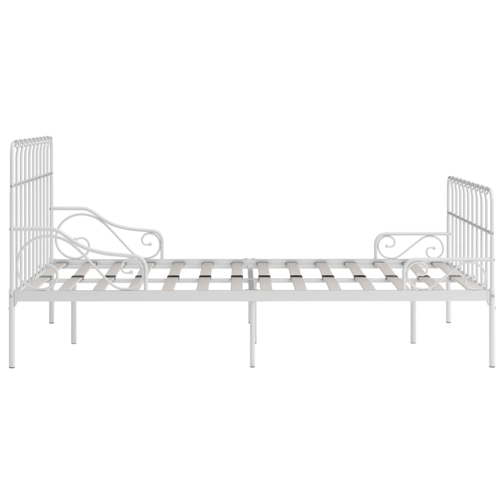 Bedframe Met Lattenbodem Metaal 120 x 200 cm