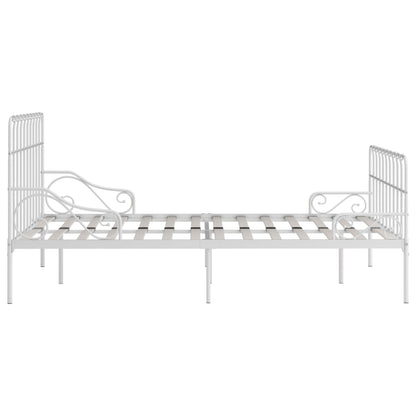 Bedframe Met Lattenbodem Metaal 120 x 200 cm