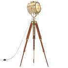 Tripod floor lamp 165 cm solid mango wood