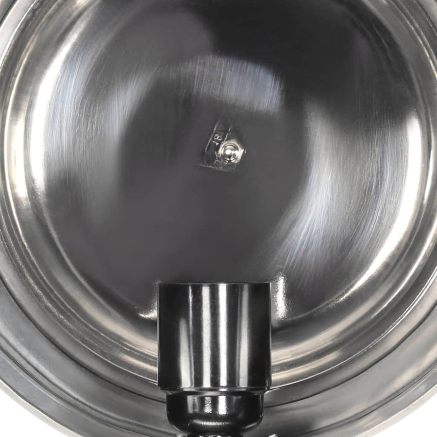 Vloerlamp Driepoot 165 Cm Massief Mangohout Zilver