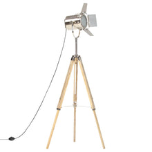 Vloerlamp Driepoot 140 Cm Massief Mangohout