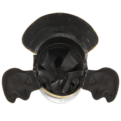 Soldatenhelm Romeins Replica Larp Staal Zilverkleurig model 16