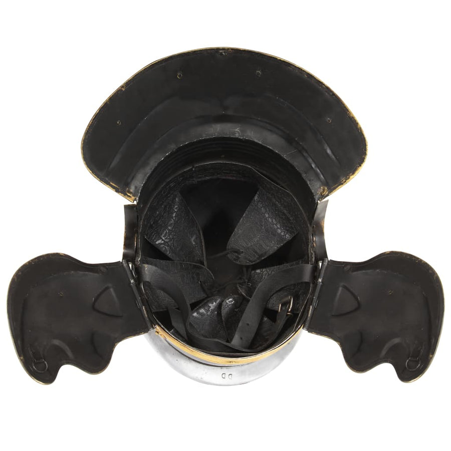 Soldatenhelm Romeins Replica Larp Staal Zilverkleurig model 16