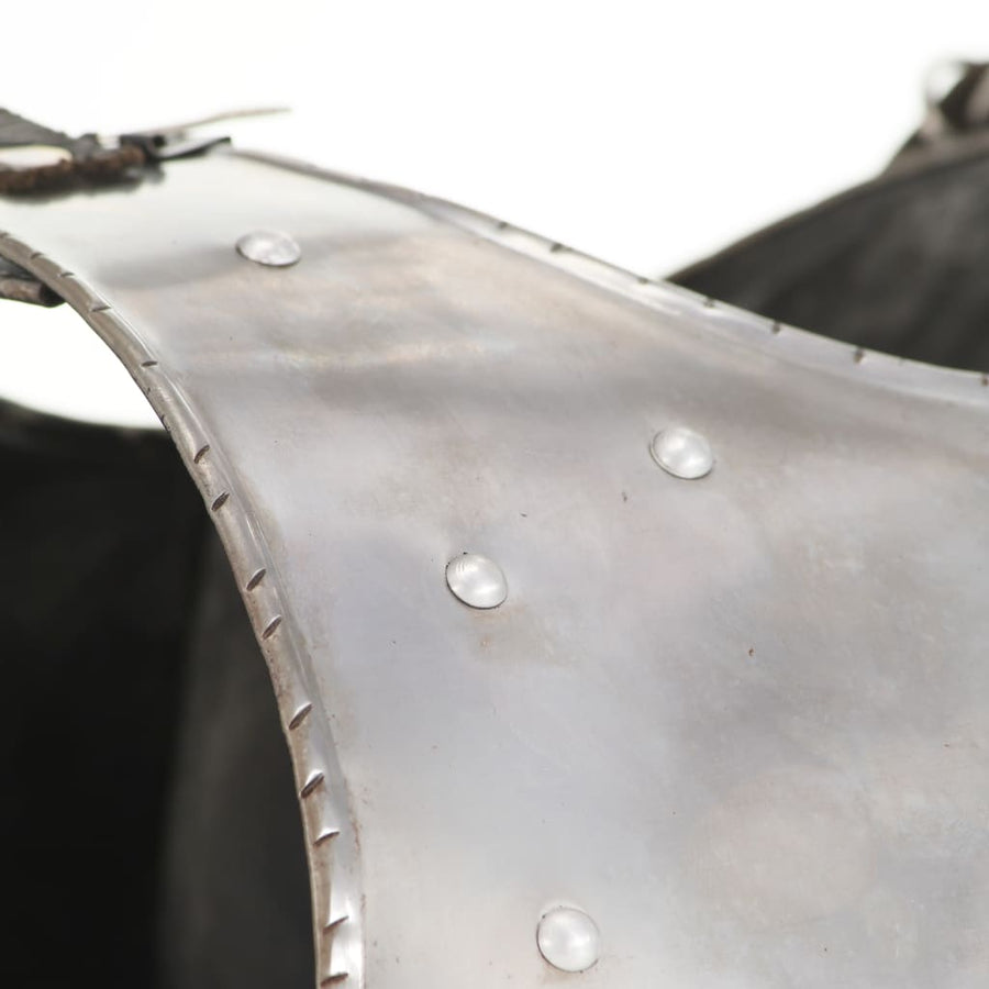 Kuras Middeleeuws Replica Larp Staal Zilverkleurig