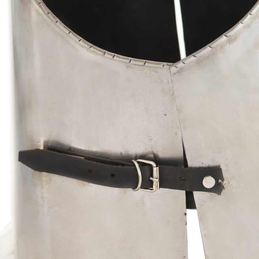 Kuras Middeleeuws Replica Larp Staal Zilverkleurig