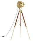 Floor Lamp Tripod 193 cm Solid Mango Wood