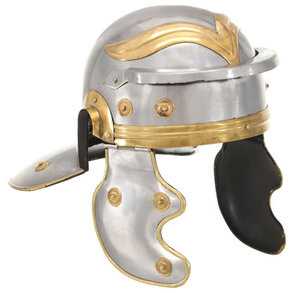 Soldatenhelm Romeins Replica Staal Zilverkleurig model 24