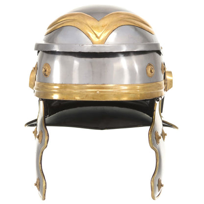 Soldatenhelm Romeins Replica Staal Zilverkleurig model 24