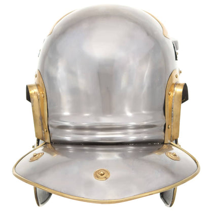 Soldatenhelm Romeins Replica Staal Zilverkleurig model 24