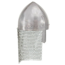 Ridderhelm Replica Larp Staal Zilverkleurig model 25