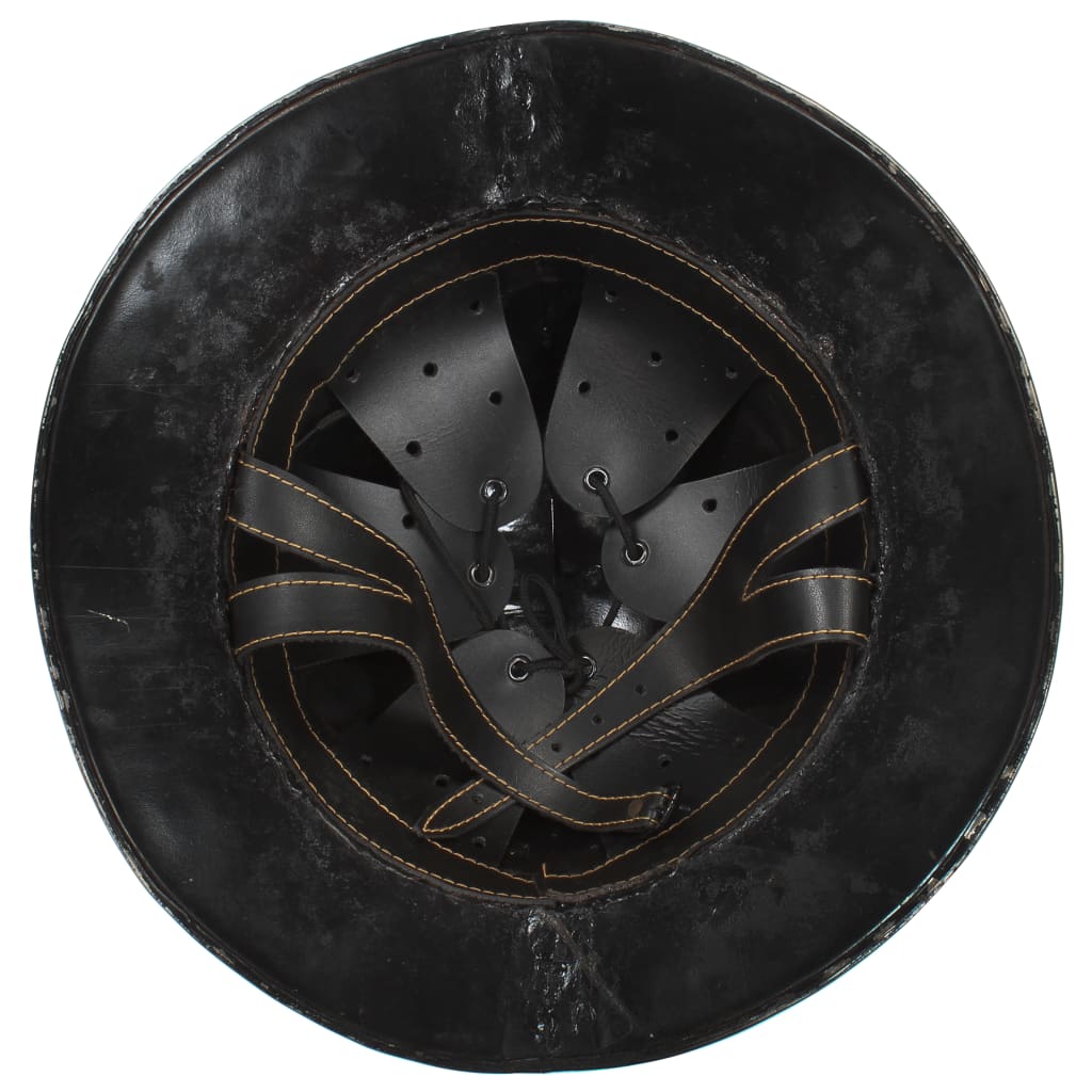 Ridderhelm Middeleeuws Replica Larp Staal Zilverkleurig model 11