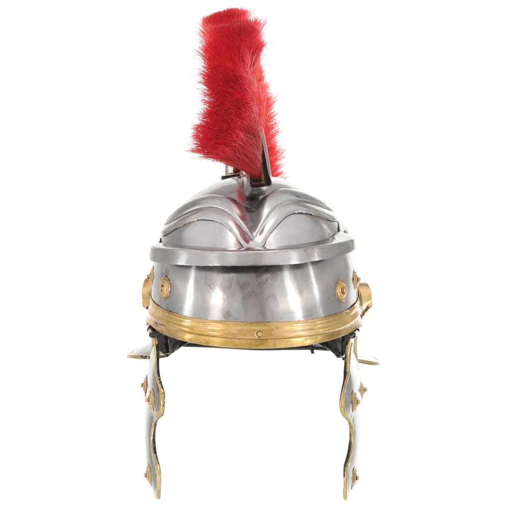 Soldatenhelm Romeins Replica Staal Zilverkleurig model 29