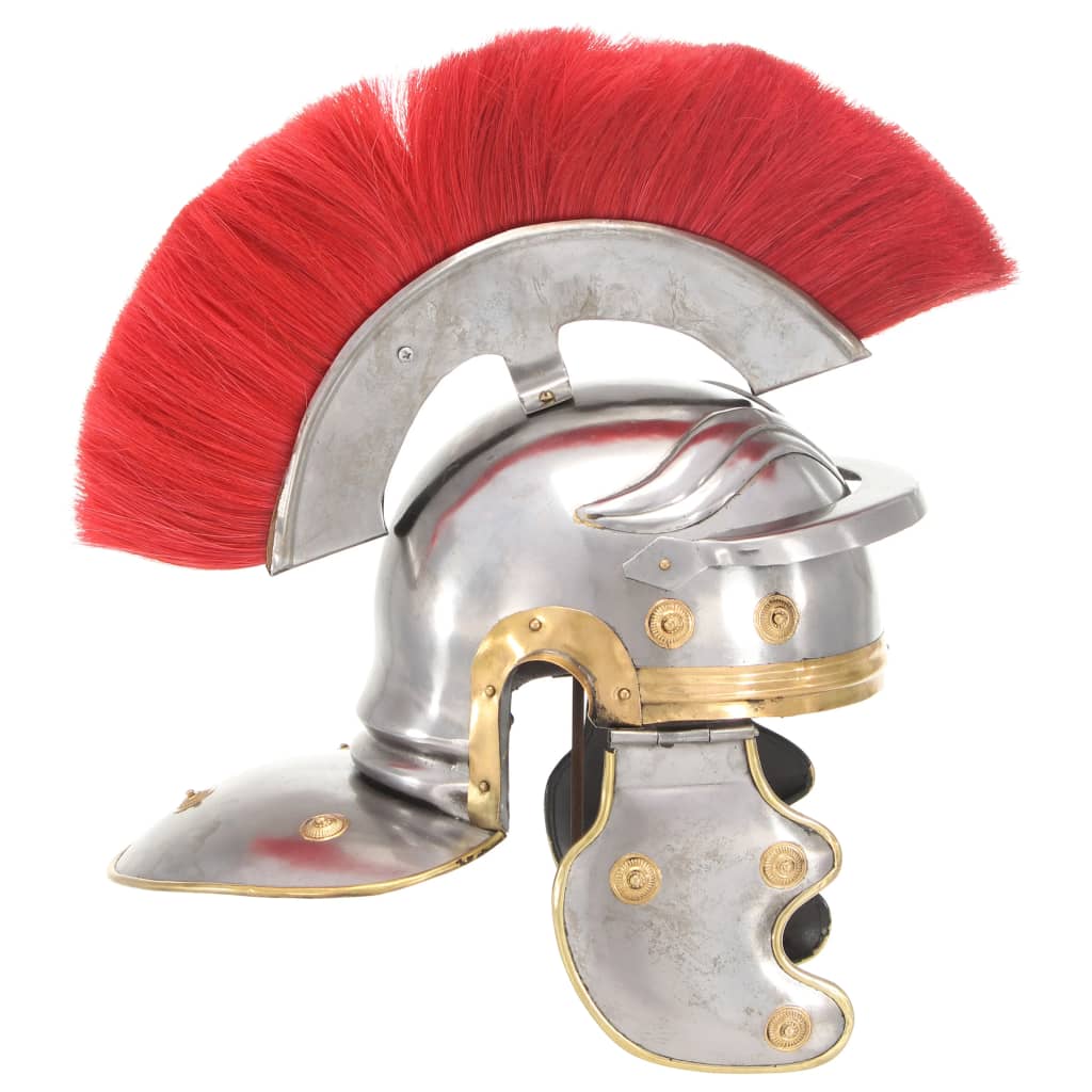 Soldatenhelm Romeins Replica Staal Zilverkleurig model 29