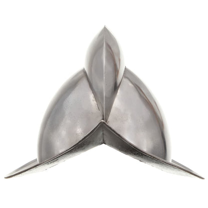Ridderhelm Middeleeuws Replica Larp Staal Zilverkleurig