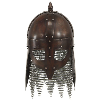 Vikinghelm Replica Larp Staal Koperkleurig Model 5