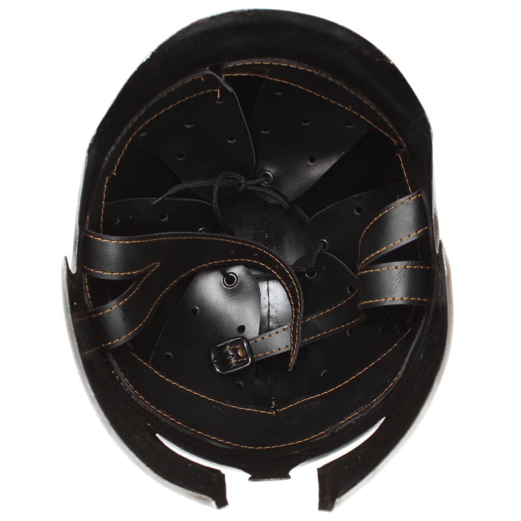 Soldatenhelm Grieks Replica Larp Staal Zilverkleurig