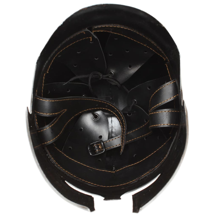 Soldatenhelm Grieks Replica Larp Staal Zilverkleurig