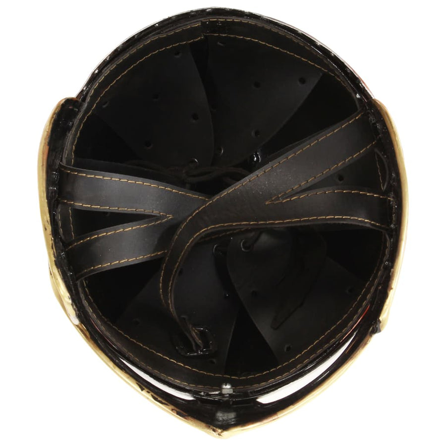 Beowulfhelm Replica Larp Staal Zilverkleurig