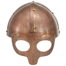 Vikinghelm Replica Larp Staal Koperkleurig