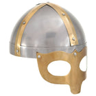 Vikinghelm replica staal zilverkleurig