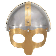 Vikinghelm Replica Larp Staal Zilverkleurig