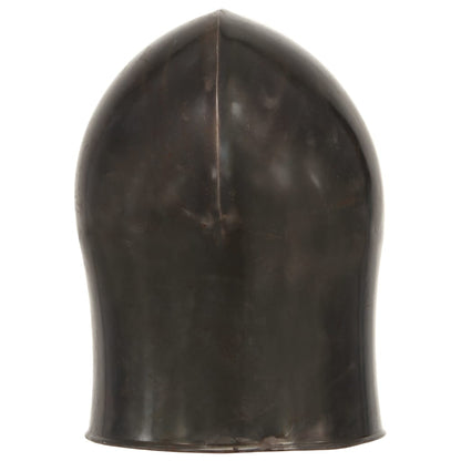 Ridderhelm Middeleeuws Replica Larp Staal Zilverkleurig