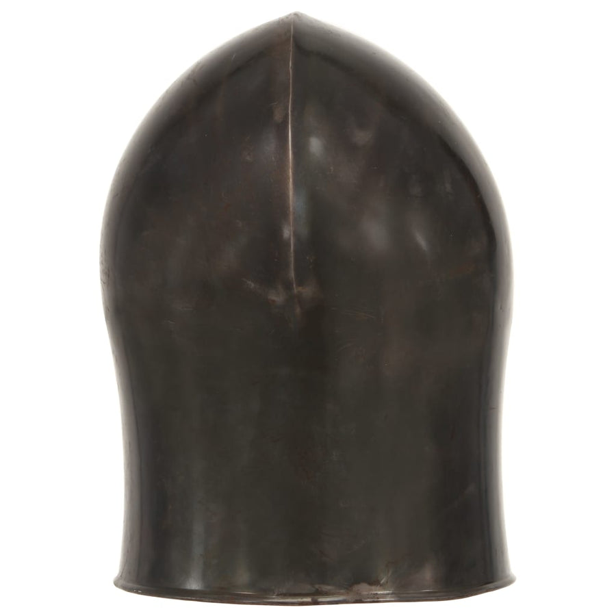 Ridderhelm Middeleeuws Replica Larp Staal Zilverkleurig