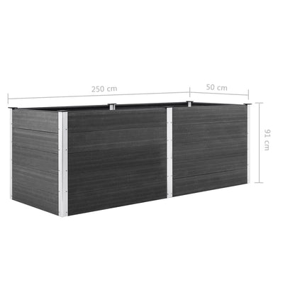 Plantenbak Verhoogd Hkc 250 x 50 x 91 cm