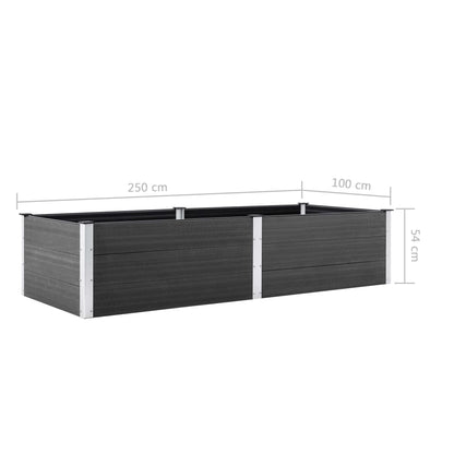 Plantenbak Verhoogd Hkc 250 x 100 x 54 cm