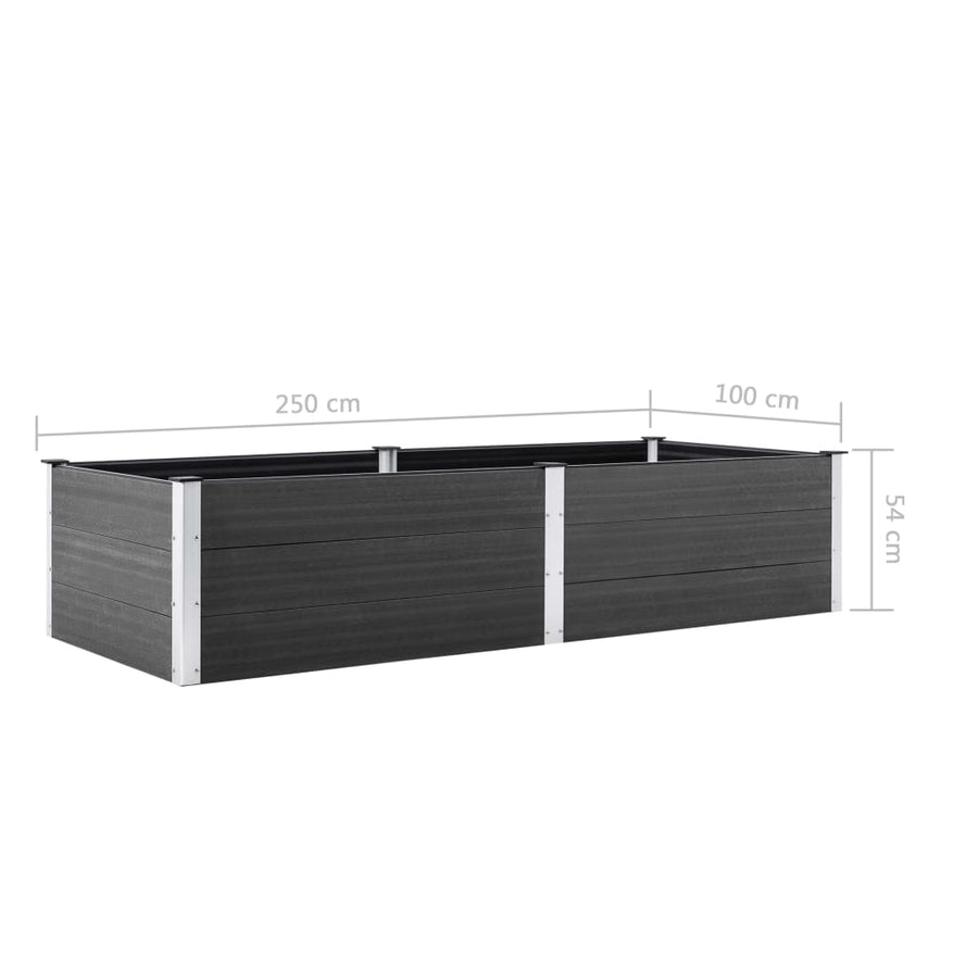 Plantenbak Verhoogd Hkc 250 x 100 x 54 cm