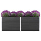 Raised planter 250x100x91 cm HKC grey
