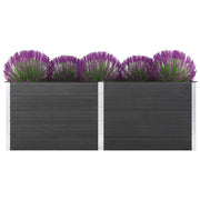 Verhoogde plantenbak 250x100x91 cm HKC grijs