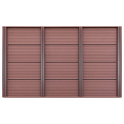 Vloerelement Voor Solardouche 0X63X5,5 Cm Hkc Bruin