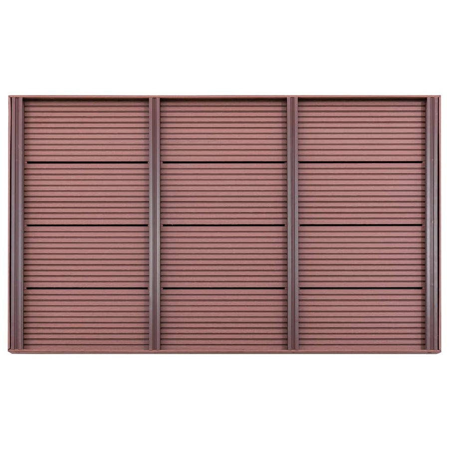 Vloerelement Voor Solardouche 0X63X5,5 Cm Hkc Bruin