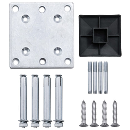 Schutting 175x186 cm HKC grijs Grijs