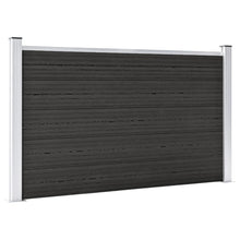 Schutting 180x105 cm HKC grijs Grijs 1 sectie met 2 palen