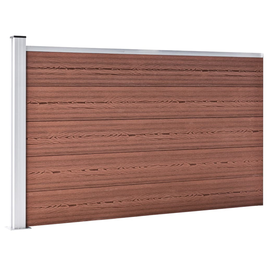 Schutting 175x105 cm HKC bruin Bruin