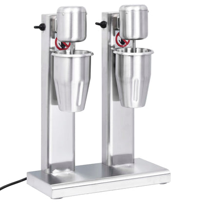 Milkshake Mixer Met Dubbele Bekers Roestvrij Staal 2 L 2 L (2 shakers)