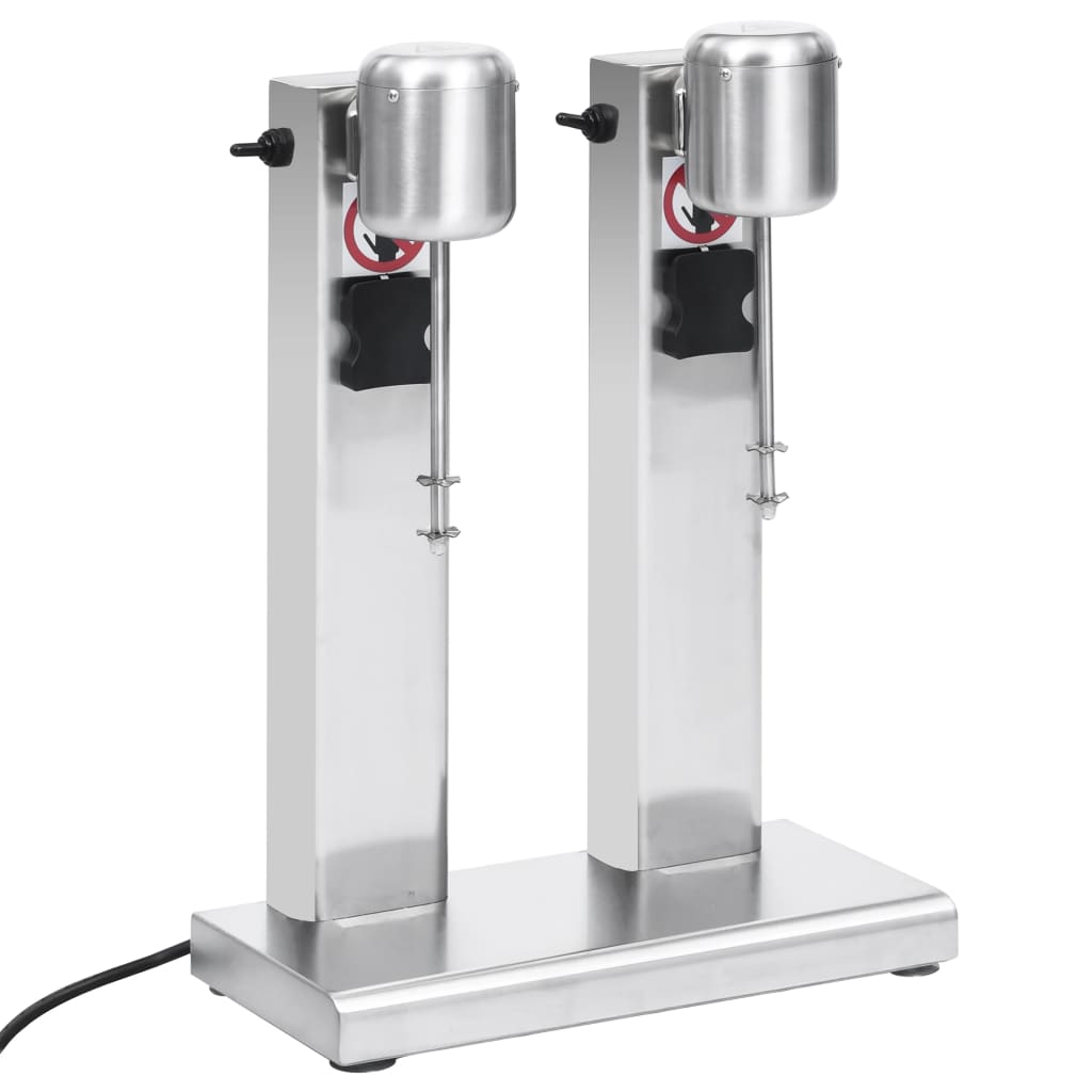 Milkshake Mixer Met Dubbele Bekers Roestvrij Staal 2 L 2 L (2 shakers)