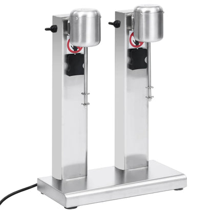 Milkshake Mixer Met Dubbele Bekers Roestvrij Staal 2 L 2 L (2 shakers)