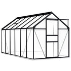 Tuinkas 7,03 m² aluminium antraciet