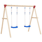 Schommelzitjes 2 st blauw 37x15 cm